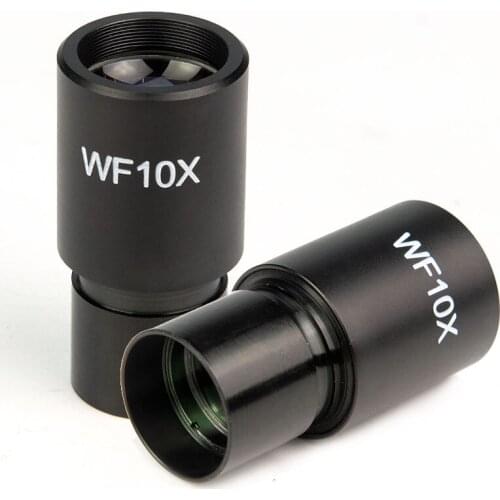 Optical Compound Biological Microscope Widefield 10x Reticle Eyepiece Microscopio Ocular Lens Interface Size 23.2mm
