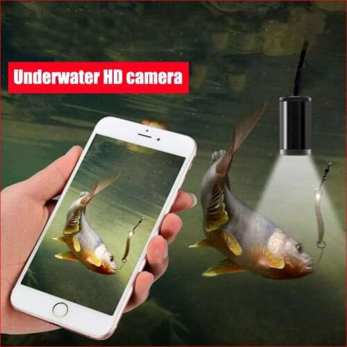 15M HD underwater camera 5 mega-pixel visual fishing device WiFi connection mobile phone tablet 8LED illuminated fish finder