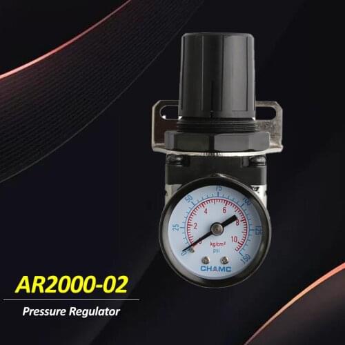 AR Pressure Regulator AR2000 AR3000 AR4000 AR5000 AR2000-02 smc Air Compressor Pressure Relief Regulator