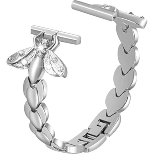 Metal Watch Band for HUAWEI Watch GT 2 Pro 46mm/Samsung Galaxy 46mm Watch 3 45mm/Gear S3/Huami Amazfit GTR 2/2e 22mm Wrist Strap