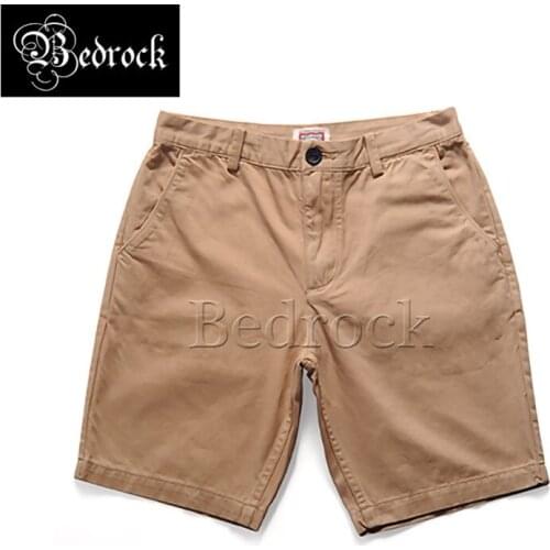 RT Retro straight casual shorts VINTAGE CHINO overalls shorts mens loose summer khaki five-point pants twill Amry Green shorts