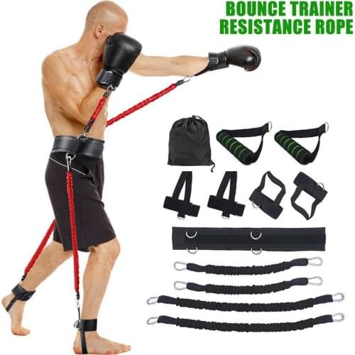 Sports Fitness Resistance Bands Stretching Strap Set for Leg Arm Exercises Boxing Muay Thai Gym Bouncing Training Equipment ML