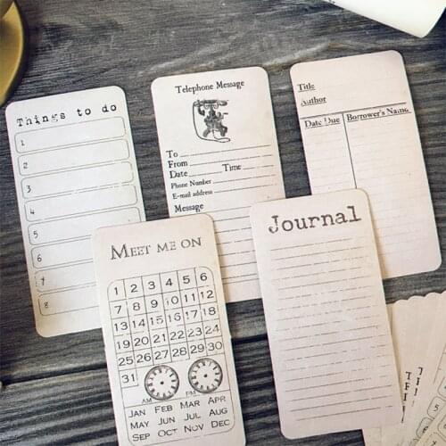 15PCS/bag junk journal Light Vintage Scrapbook Sticker Sticker DIY Scrapbooking Album Diary Happy Planner Decoration Sticker
