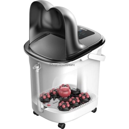 Zu Bathtub Full Automatic Massage Electric Foot Soaking Bucket Over Leg Knee Deep Bucket Foot Washing Artifact Constant Te