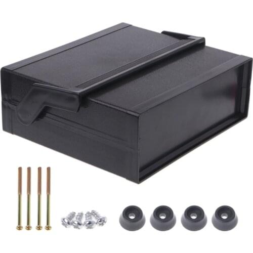 Waterproof Plastic Electronic Enclosure Project Box Black 200x175x70mm