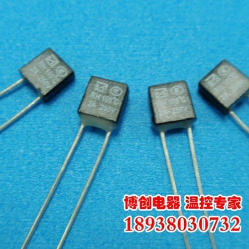 100pcs/Square temperature fuse RH 130 Degrees 2A 250V Fuse