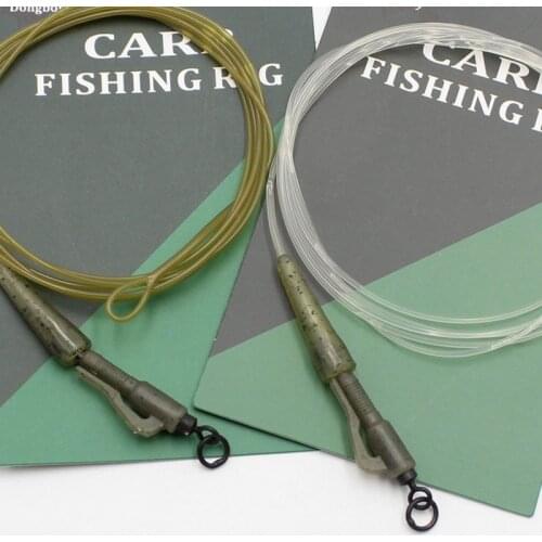 100cm Carp Fishing Accessories Kit Hybird Clip & Tail Rubber for for Carp Chod Rig Fishing Tackle Equipment