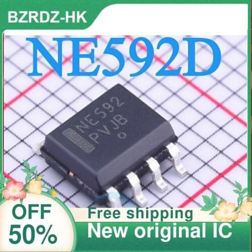 2-10PCS/lot NE592 NE592D SOP8 NE592D8R2G New original IC