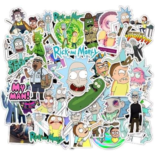 35Pcs/Pack Cartoon Anime Stickers On The Laptop Kids Stickers Toys For Car Motorcycle Skate Suitcase Scrapbook