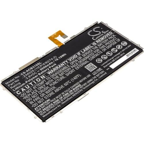 Cameron Sino 5050mah battery for ACER B3-A10-K154 B3-A10-K3BF Iconia One 10 B3-A10 ZA6025 batteries