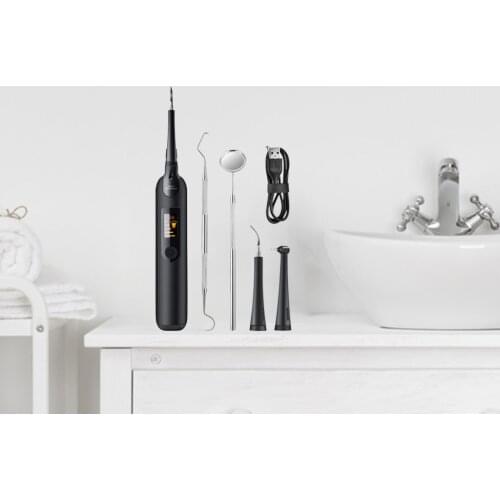 Plaque Remover For Teeth Sonic Electric Tooth Cleaner Tartar Calculus Tooth Stain Remover Cleaning Tool Kit Powered by USB