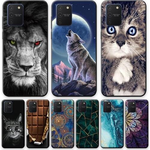 For Samsung A91 Case Cover For Samsung S10 Lite Silicone Phone Case For Samsung Galaxy A91 S10Lite TPU Protective Back Bumper