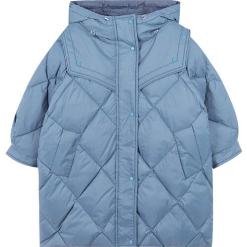 Girls Coat Children Winte Homewear Kid Oversize Parka Hoodie Zipper Coat Down Jacket For Girl Baby Outerwear Teen Clotheing Pink