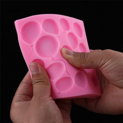 DIY balloon Cakes Molds Silicone Mold Fondant Cake Chocolate Soap Candy Biscuit Sugar Mold Baking Kitchen Accessories