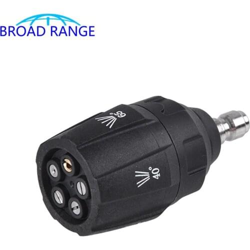 Pressure Washer Jet Nozzle 5 IN 1 High Pressure Water Spray Nozzle Tips with 1/4‘’ Inch Quick Connector Car Cleaning Accessory