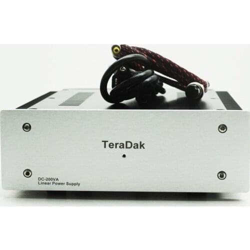Finished Hifi TeraDak 150W DC Adapter Linear Power Supply DC24V 6A Low Noise PSU For Amplifier