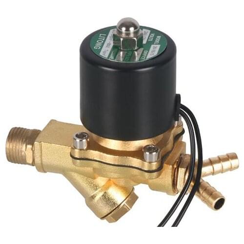 Truck modified brake sprinkler accessories 12V24V filter solenoid valve electronic water spray valve automatic drain switch