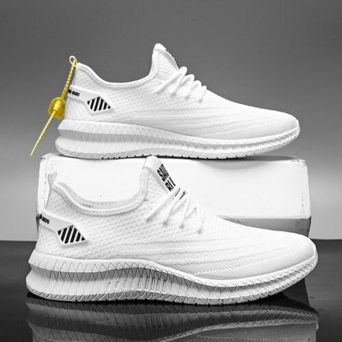 Sneakers Men Shoes Breathable Lightweight Sports Running Shoes for Man Black White Soft Mens Athletic Shoes Big Sizedt6