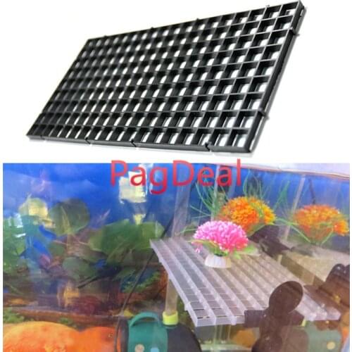 Multi Function Fish Tank Seperator Aquarium Divider Board Undergravel Bottom Isolation Board Filtration Net Grid Plate Tray