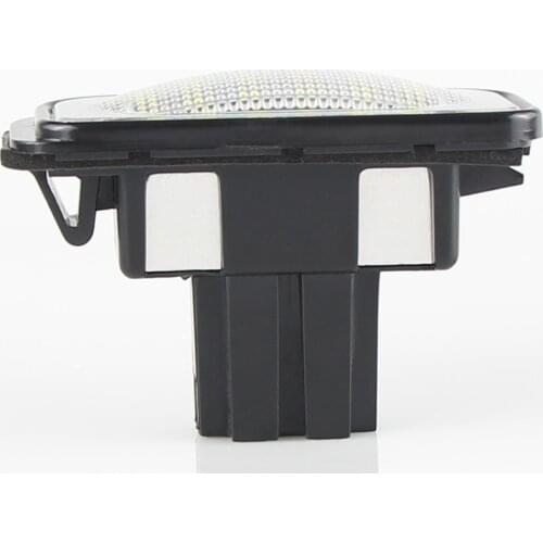 2Pcs No Error For Benz W203 Car Led License Plate Light 6000k 12V For Mercedes Benz Canbus Led Number License Plate Light Lamp