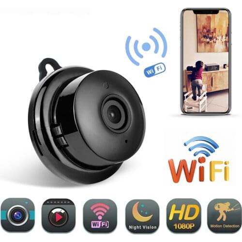 Smart Home 1080P MINI WIFI Cloud Storage IP Camera Wireless Small CCTV Night Vision Motion Detection Two Way Audio Camera