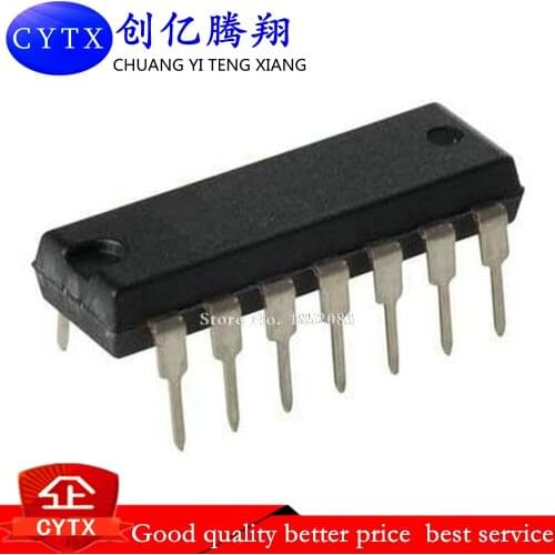 5PCS/LOT CD4011BE DIP14 CD4011 DIP 4011BE DIP-14 new and original IC