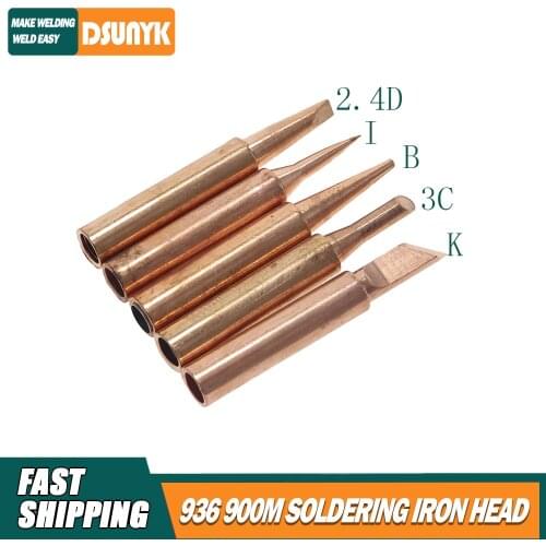 936 soldering iron pure copper 900M-T-K B D I pure copper soldering iron head quality soldering iron Tsui