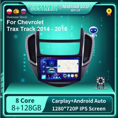 OKNAVI Android 9.0 Car Radio For Chevrolet Trax Track 2014-2016 GPS Stereo Auto Player Carplay DSP 6G 128G Video Out 9" No DVD