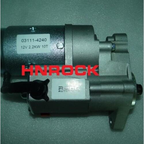 CAR STARTER MOTOR 03111-4240 03111-4241 36100-4X210 36100-4X211 361004X210 361004X211 FOR HYUNDAI TERRACAN 2.9 CRDi
