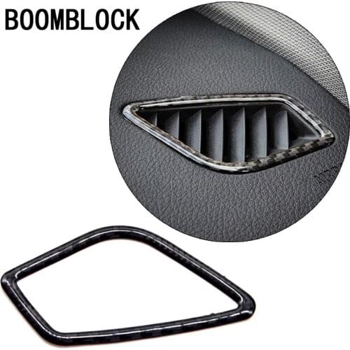 BOOMBLOCK For BMW F30 F35 320 320i 325i 328i Carbon Fiber Car Interior Dashboard Outlet Decoration Stickers Accessories Styling