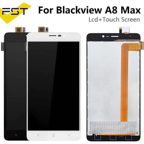 Black/White For Blackview A8 Max LCD Display+Touch Screen 5.5inch Screen for Blackview A8 Max Digitizer Assembly with Tools