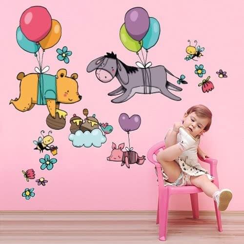 R00278 sticker mural kids Wall Art size 60x90 cm Wall decoration, Wall stickers, wallpaper