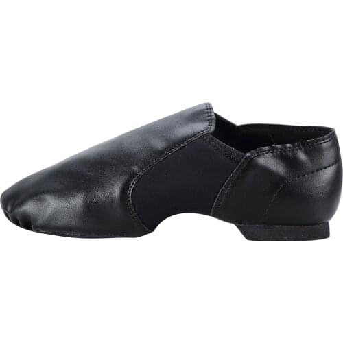 Jazz Shoes Women PU Leather Black and Brown Ballet/Jazz Dance Shoes Professional for Woman Man Kid