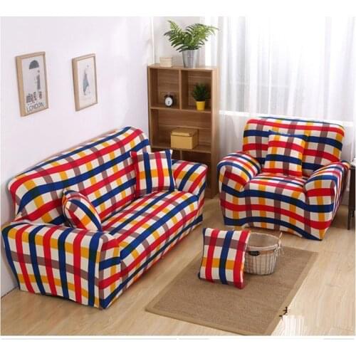 Elastic Sofa Tight Wrap All-inclusive Slip-resistant Sofa Cover Sofa Towel 1/2/3/4-seater sofa Funiture Towel slipcovers CZ69