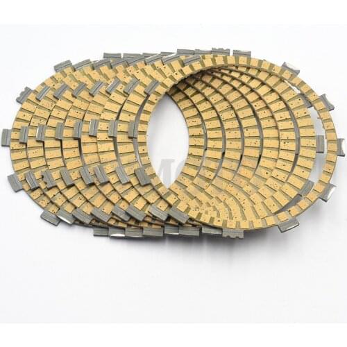 Motorcycle Clutch Friction Disc Plate Kit For YAMAHA ATV YFZ450 Quad YFZ450BB YFZ450SE YFM700R Raptor 700 R/SE YFM70R YFM7R