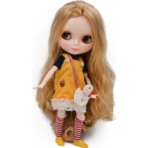 Neo Blyth Doll NBL Customized Shiny Face,1/6 BJD Ball Jointed Doll Ob24 Doll Blyth for Girl, Toys for Children NBL14