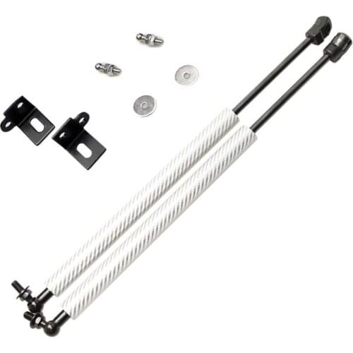 Modify Gas Struts for 2006-2017 Citroen C-Triomphe 2x Car Styling Front Hood Bonnet carbon fiber Lift Support Shock Damper