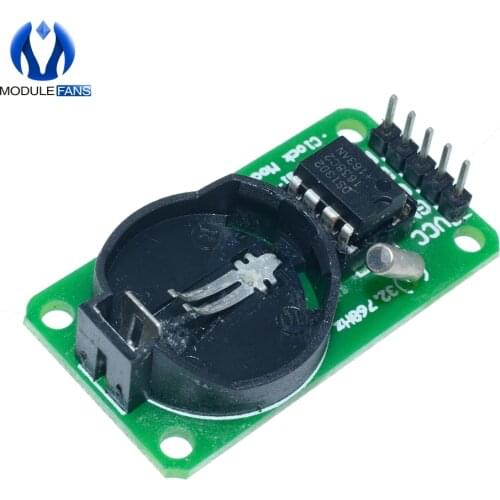 2PCS 3.3V 5V DS1302 Real Time Clock Module For Arduino With CR2032 AVR ARM PIC SMD Without Battery