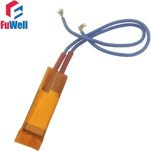 25x15x3.5mm 220V 200 Degree Celsius 6-26W Thermostat Heating Plate PTC Constant Temperature Heating Element