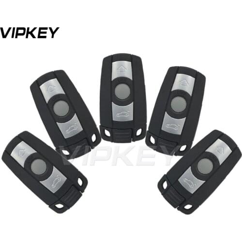 Remotekey 5pcs KR55WK49127 3 button 315Mhz smart key KR55WK49123 for BMW car key 1 3 5 6 series CAS3 X3 X5 X6 E36 E87 E90 E91
