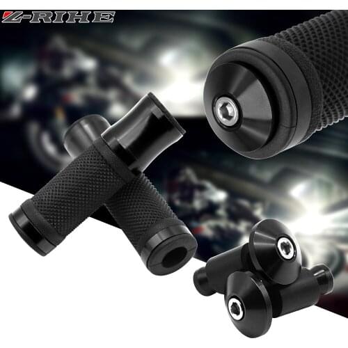 7/8" Moto Hand Grips Motorcycle Handlebar Motocross Pit Bike Handle For manopla moto FOR benelli tnt 125 honda vfr 800