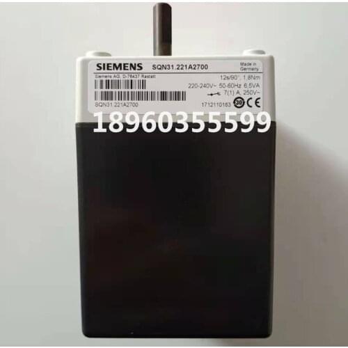 SQN31.762A2700 servo motor SQN31.221A2700 burner damper actuator