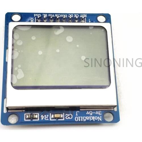 Blue MCU development board 5110 LCD module for driver