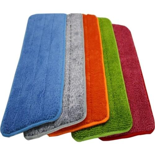 P8DE 5 Pcs Mop Replacement Pads Reusable Spray Mop Refill Head Cloths Practical Household Dust Cleaning Tools