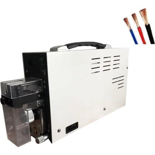 SR2015D Small Size Pure Electric Stripper Of Electric Cable Wire Stripper Machine