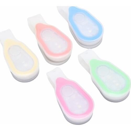 LED Flashlights Clip On Flashlight Night Safety Nursing Night Magnetic Flashligh