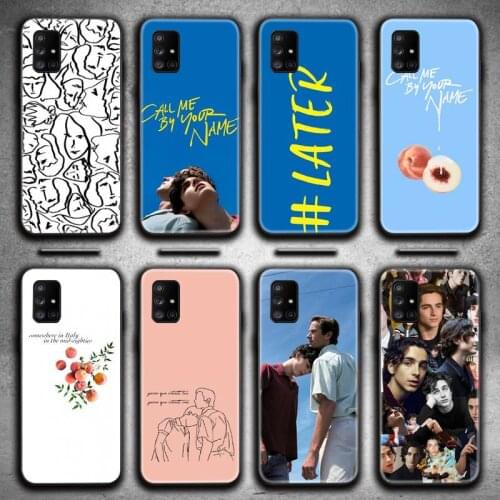 Call Me By Your Name Phone Case For Samsung Galaxy A21S A01 A11 A31 A81 A10 A20E A30 A40 A50 A70 A80 A71 A51