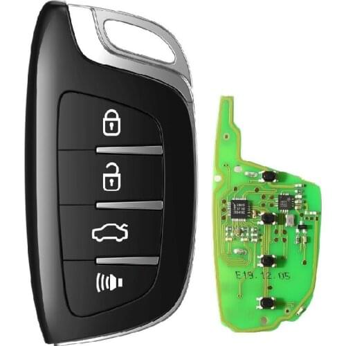 XHORSE XSCS00EN Smart Key VVDI Universal Smart Remotes Key 4 Buttons Proximity Function 10pcs/lot free shipping