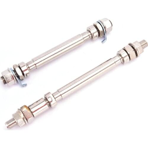 14CM/18CM Bicycle Wheel Hub Axle Solid Shaft Front Rear 6000 Bearing Mountain Bike Front/rear Axle Lever Repair Tool Accessories