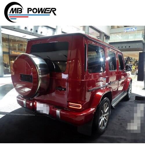High quality!!! G class W464 G63 G500 G350D Rear Bumper 2019y-2020y W464 G63 G500 G350D PP material rear bumper